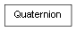 Inheritance diagram of Quaternion