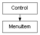 Inheritance diagram of MenuItem