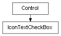 Inheritance diagram of IconTextCheckBox