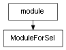 Inheritance diagram of ModuleForSel